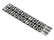 HPI RACE NUMBERS DECAL - 113133
